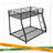 Metal Floor Bunk Bed, Twin Over Full-638430626