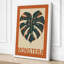 Monstera Leaf Study Botanical - Wrapped Canvas-536627064-536627066