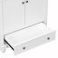 Charmant meuble-lavabo avec plusieurs options de rangement et fabrication durable