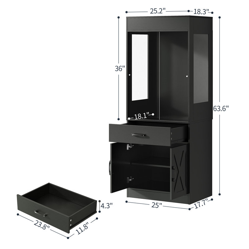 Réservoir pour reptile 67 gallons Terroute, Black