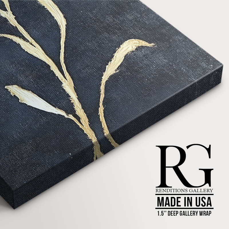 Floral CXXXII Gallery Wrapped Canvas - Ready To Hang, 36" H x 24" W