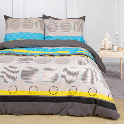 Cotton Duvet Cover Set with Pillow Shams