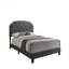 Grand lit en tissu Tradilla Grey