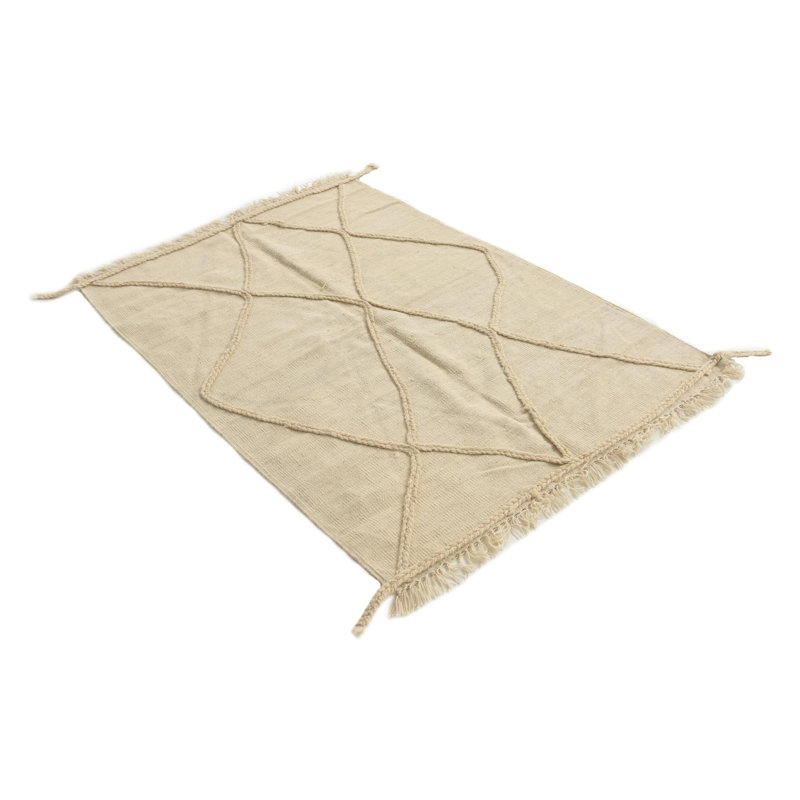 Tapis ivoire Ottilie