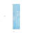 8' Runner Blue Abstract Washable Non Skid Indoor Outdoor Runner Rug
