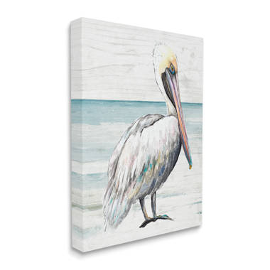 Cotton Demi Top Pelican Print
