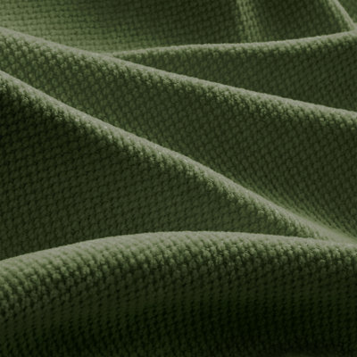 Canapé sans accoudoirs en chenille - vert