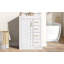 Meuble-lavabo 24 po avec lavabo en céramique intégré-73706716