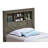 Elegant Transitional Gray Frame Bed