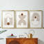 Arches and Orbs I - Impression personnalisée de qualité supérieure avec cadre mat - 3 pièces-207090011-207090008