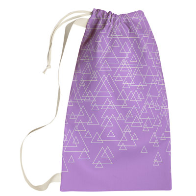 Kitterman Fabric Laundry Bag with Handles
