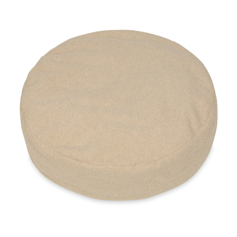 Talmadge Boucle Pet Bed, Dark Beige