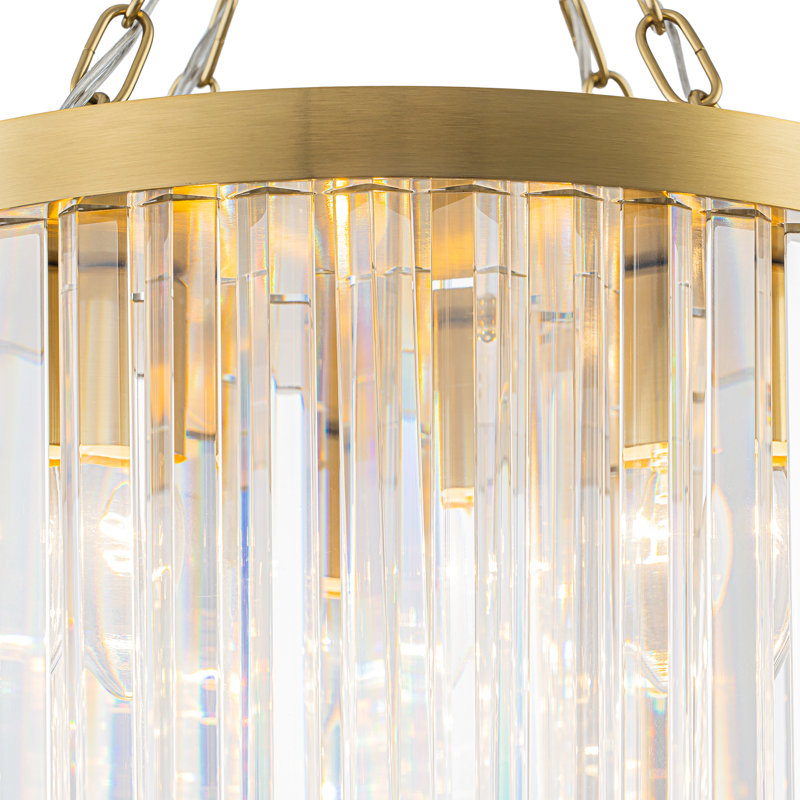 Plafonnier semi-encastré 4 lumières