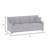 Upholstered Sofa And Coffee Table With Storage