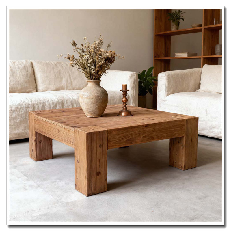 Table basse, Naturel antique