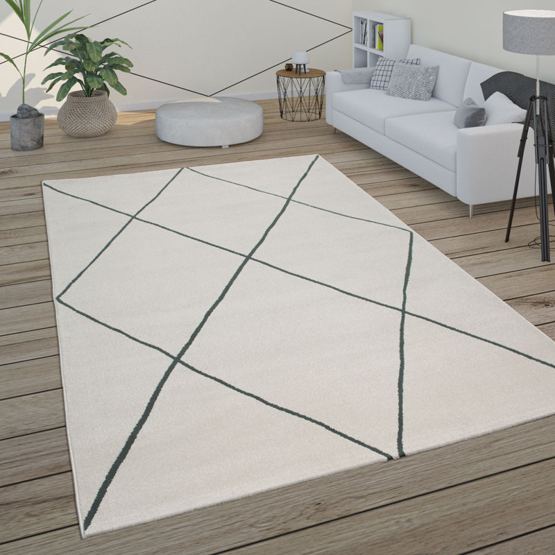 Manlius Moroccan Area Rug, Rectangle 120 x 170cm