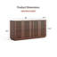 Armoire de rangement avec portes
