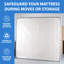 Housse pour matelas pour le déplacement et le rangement, housse de protection pour matelas robuste, sacs de rangement pour matelas imperméables, polyuréthane, résistant aux déchirures, très grand-1679754389