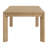 Brown Dining Table With Leaf