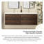 Meuble-lavabo double 59,05 po Quickel-148967819