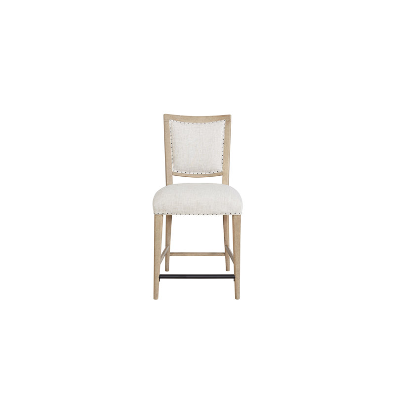 Ensemble de 2 tabourets de comptoir au fini couleur sable