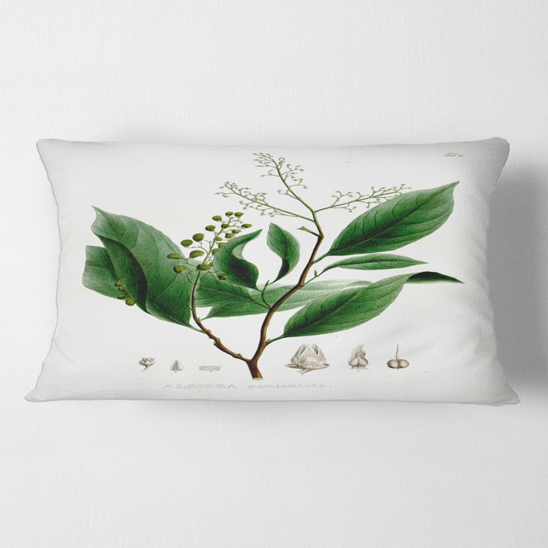 Floral Throw Pillow