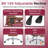 Ergonomic Big & Tall Executive Office Chair with Adjustable Padded Armrest, Headrest and Footrest-1691477713