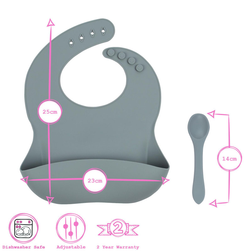 Piece Dinnerware Set, Grey