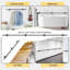 3M Metal Stair Handrail Indoor And Outdoor Wall Mounted Non-Slip Steel Pipe Handrail Towel Rack