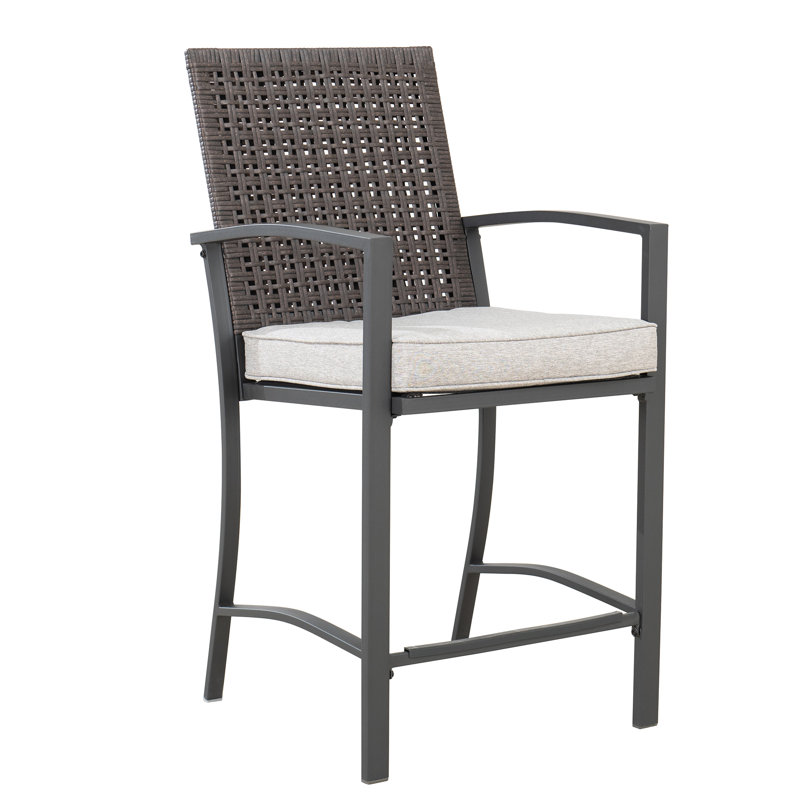 Square 3 Piece 2 - Person 69.49Cm L Bistro Set with Cushions