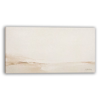 «Minimal Neutral Landscape», art mural sur toile tendue
