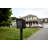 Oasis Locking Post Mount Mailbox Black-20257950