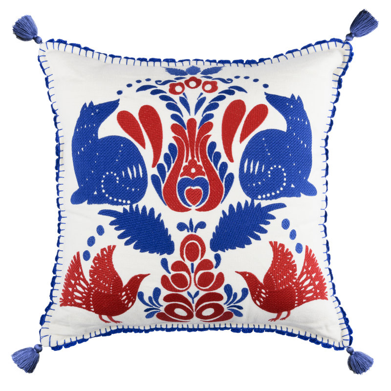 Transylvanian Roots Linen Square Pillow Cover & Insert