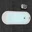 Baignoire de trempage autoportante en acrylique avec drain réversible 67 po. X 28 po.-50517492