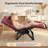 Zero Gravity Chair With Cushion, Adjustable Reclining Patio Lounge Chair With Aluminum Alloy Lock System, Foldable Outdoor Recliner With Cup Holder Tray, Portable Lawn Chair For Patio, Camping & Poolside-291404206