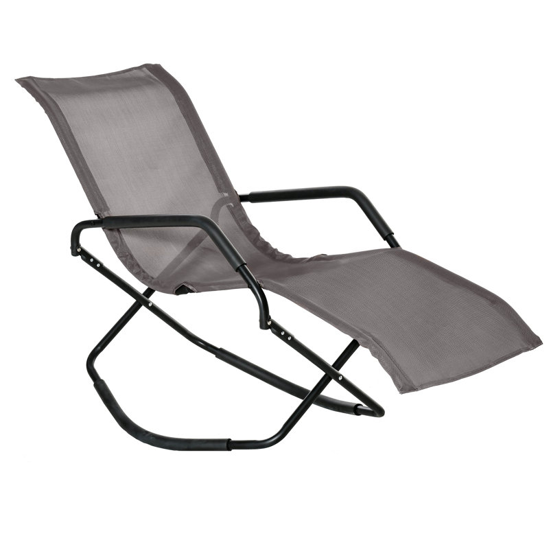 Chaise simple pour l'extérieur, Brun