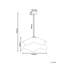1 - Light Matte Drum Pendant