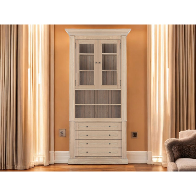Zelma 240cm H x 100cm W Library Bookcase