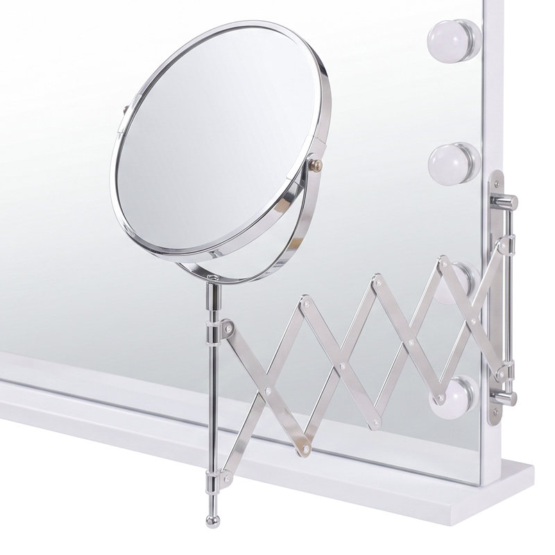 Miroir en aluminium, H 22,83 po x l 31,49 po x P 5,9 po