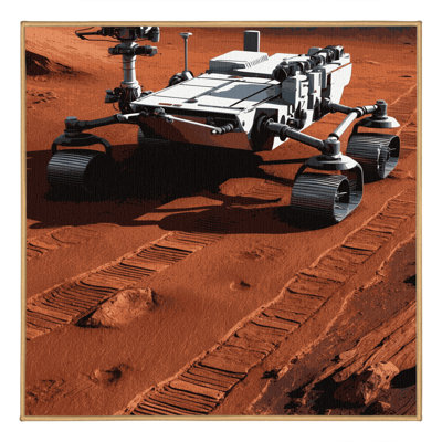 Machine Washable Transportation Brown Area Rug