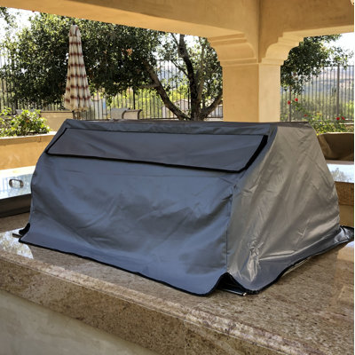 Couvercle de barbecue encastré en vinyle 30 po Covered Living