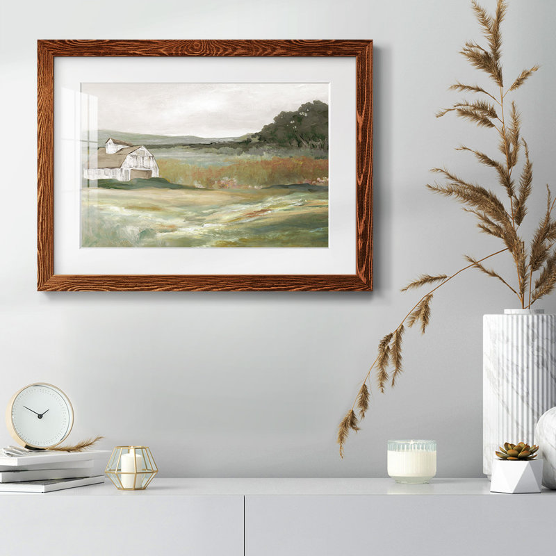 Après-midi à la ferme, impression sur papier, Érable