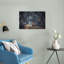 «Enchanted Tree Tunnel Journey», impression dramatique mystique et paisible, paysage de forêt, art mural-834267237