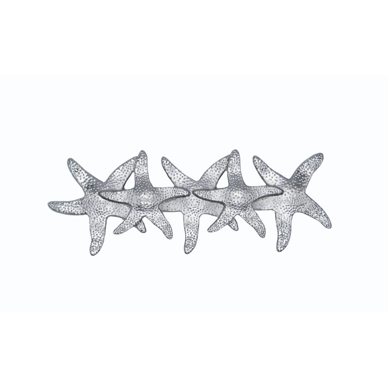 Poignée fantaisie 3 po Starfish Starfish, Nickel