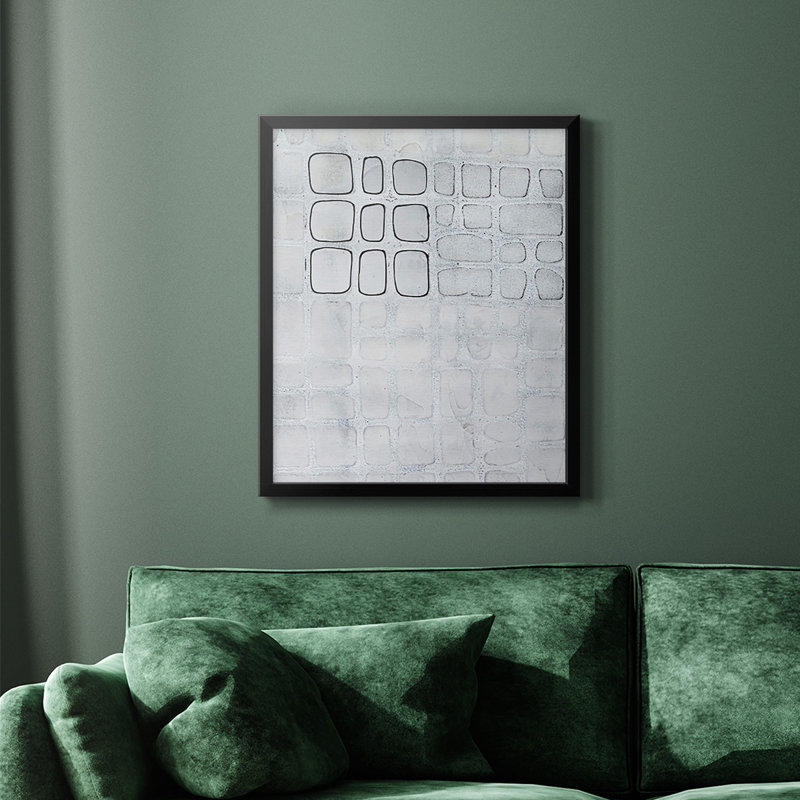 Toile encadrée de qualité supérieure Lumen Color I - prête à être accrochée, Noir, H 24 po x l 20 po