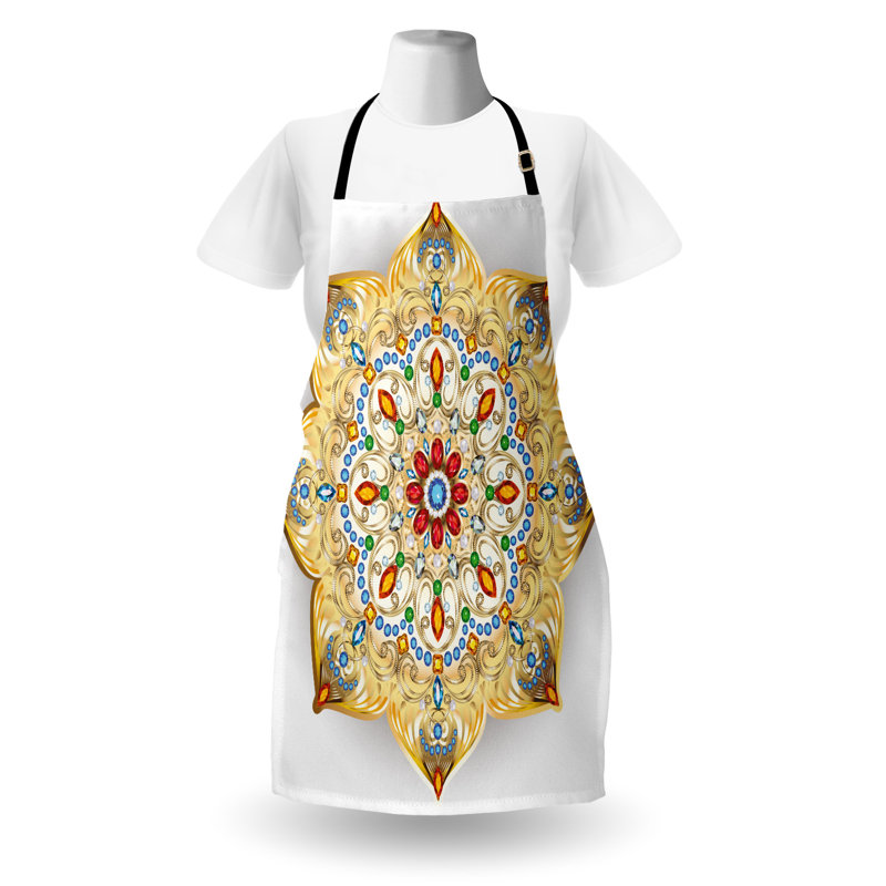 Multicolore, tablier East Urban Home Mandala unisexe, coloré, taille adulte