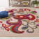 Emrick Hand Hooked Wool Floral Rug