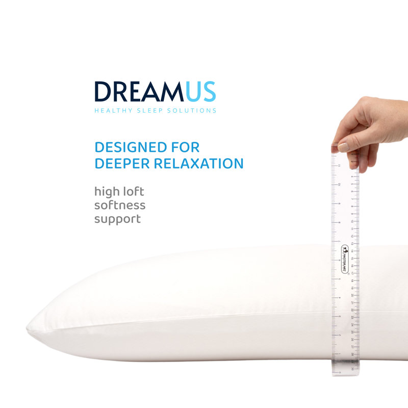 Oreiller très grand en latex Natural Talalay, Moelleuse