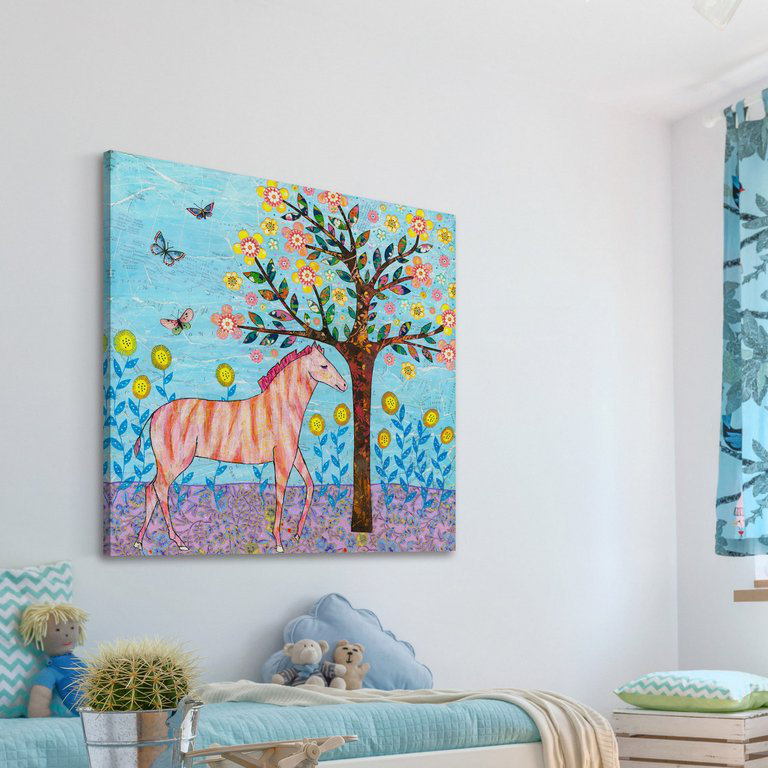 Sascalia - Wrapped Canvas Painting, 101cm H x 101cm W x 3.81cm D