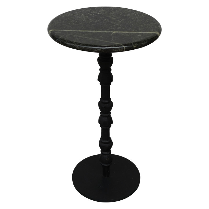 Essence Black Marble Drink Table